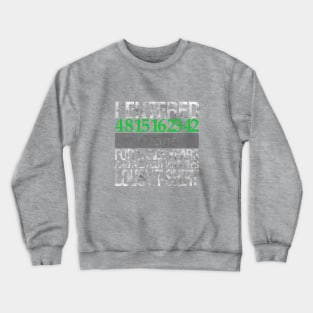 4 8 15 16 23 42 Execute Crewneck Sweatshirt